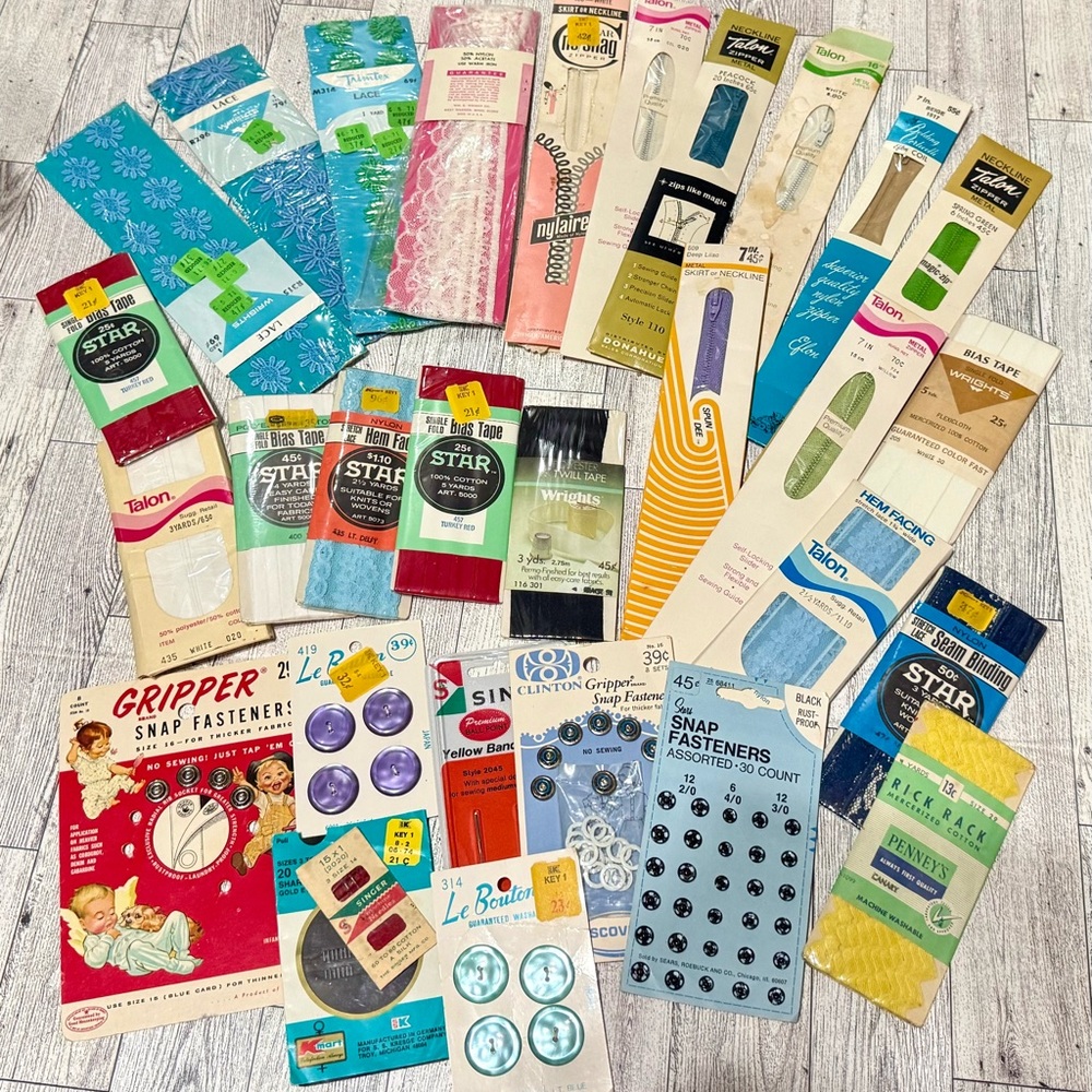 Assorted Sewing Notions Collection